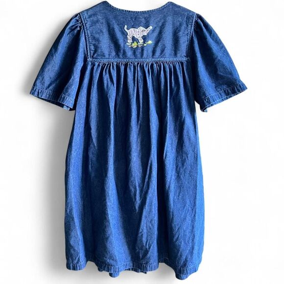 Bechamel Embroidered Denim Dress - Picture 8 of 8